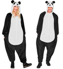 Plush Onesie Panda  Hooded Jumpsuit 