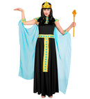 Cleopatra  Dress With Belt, Collar, Cuffs, Headpiece, Cape 