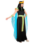 Cleopatra  Dress With Belt, Collar, Cuffs, Headpiece, Cape 