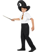 Wizard Kit Black Hat Yellow and Gold Tie 34cm Wand Kids Instant Costume 3