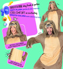 Plush Onesie Sloth  Hooded Jumpsuit 