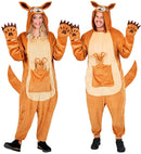 Plush Onesie Kangaroo  Hooded Jumpsuit, Baby Kangaroo 