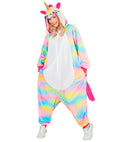 Plush Onesie Unicorn  Hooded Jumpsuit 