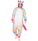 Plush Onesie Unicorn  Hooded Jumpsuit 