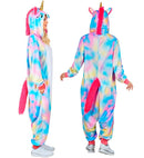 Plush Onesie Unicorn  Hooded Jumpsuit 