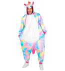 Plush Onesie Unicorn  Hooded Jumpsuit 