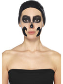 Skeleton Liquid Latex Kit Adult Make Up Pots 2 Sponge Applicators 3