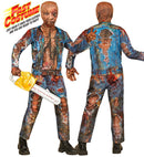 Zombie Fast Costume  Jacket, Pants, Gloves, Mask 