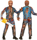 Zombie Fast Costume  Jacket, Pants, Gloves, Mask 