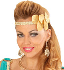Pair Of Golden Leaves Earrings