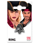 Pirate Captain Skull Ring