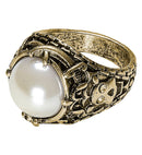 Gold Ring With Pearl