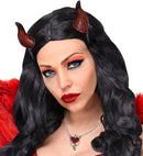 Devilish Red Heart Gem Necklace