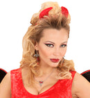Devilish Red Heart Gem Necklace