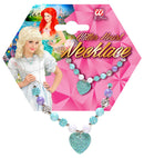 Azure  Heart Beaded Necklace