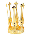 Gold Alluminium Mini Crown