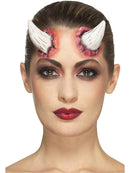 Latex Devil Horn Prosthetics with Adhesive Adult SFX Make Up Accessory 4
