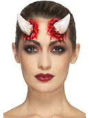 Latex Devil Horn Prosthetics with Adhesive Adult SFX Make Up Accessory 5