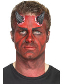 Latex Devil Horn Prosthetics Black with Adhesive Adult Foam FSX Accessory 4