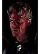 Latex Devil Horn Prosthetics Black with Adhesive Adult Foam FSX Accessory 6