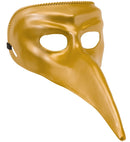 Gold Venetian Mask Plastic