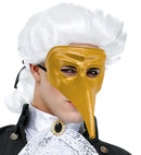 Gold Venetian Mask Plastic