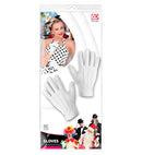 White Gloves Xl Size
