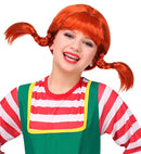 Playful Girl Wig With Bendable Plaits - In Polybag