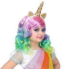 Unicorn Wig & Headband In Box