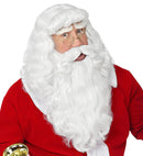 Deluxe Santa Claus Wig With Beard & Moustache In Box