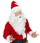 Deluxe Santa Claus Wig With Beard & Moustache In Box