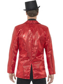Sequin Jacket Red Mens Costume Accessory 3