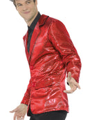 Sequin Jacket Red Mens Costume Accessory 2