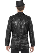 Sequin Jacket Mens Adult Black 3