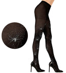 Silver  Spiderweb & Spiderpantyhose 40 Den