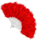 Feather Fan Red