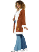 Retro Afghan Coat Brown with Fur Trim for Ladies Costumes 2
