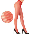 Red Fishnet Pantyhose
