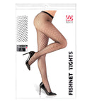 Black Wide Fishnet Pantyhose