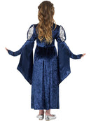 Medieval Maid Girl Costume Blue Marion Princess 3
