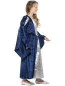 Medieval Maid Girl Costume Blue Marion Princess 2
