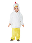 Toddler Chicken Costume White Jumpsuit 1