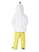 Toddler Chicken Costume White Jumpsuit 3