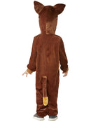 Toddler Dog Costume Brown with Hooded Jumpsuit 3