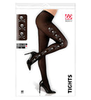 Black Pantyhose With Skulls & Bones 40 Den