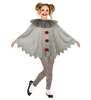 Horror Clown  Poncho 