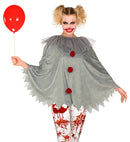 Horror Clown  Poncho 