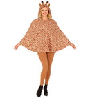 Giraffe  Hooded Poncho 