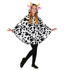 Cow  Hooded Poncho 