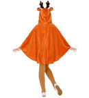 Reindeer  Hooded Poncho 